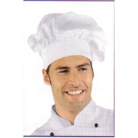 Cappello cuoco regolabile bianco-Isacco