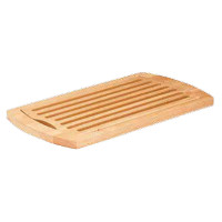 Cutting board with a bread crumb cm.42x28H2