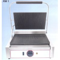 Single grill plate ribbed kw2,2