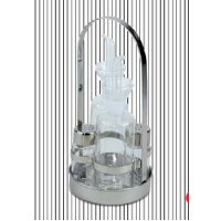 4 piece oil cruet stand with all the cruet bottles included-Ilsa